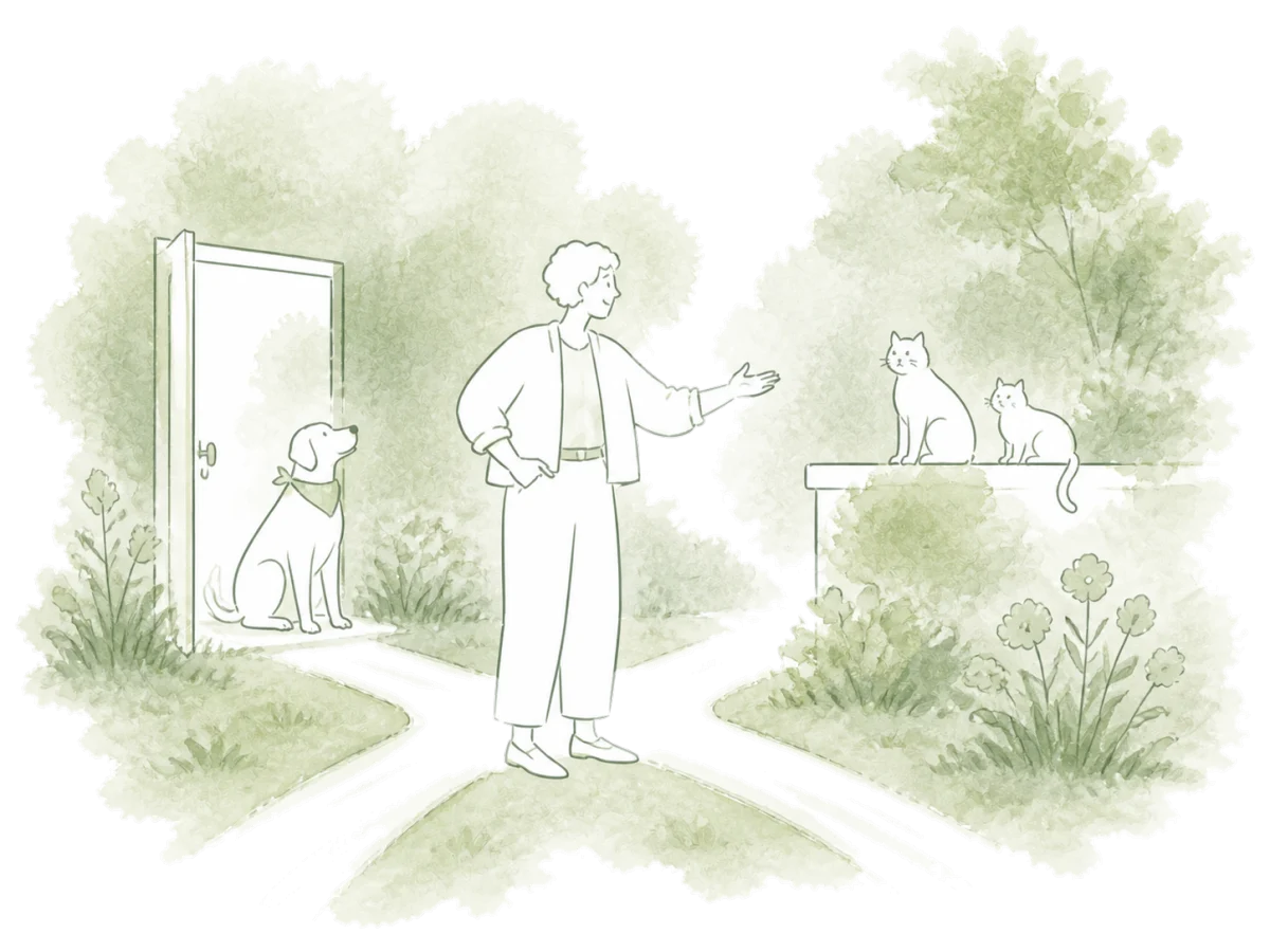 A volunteer spots the animals around the places they care for.