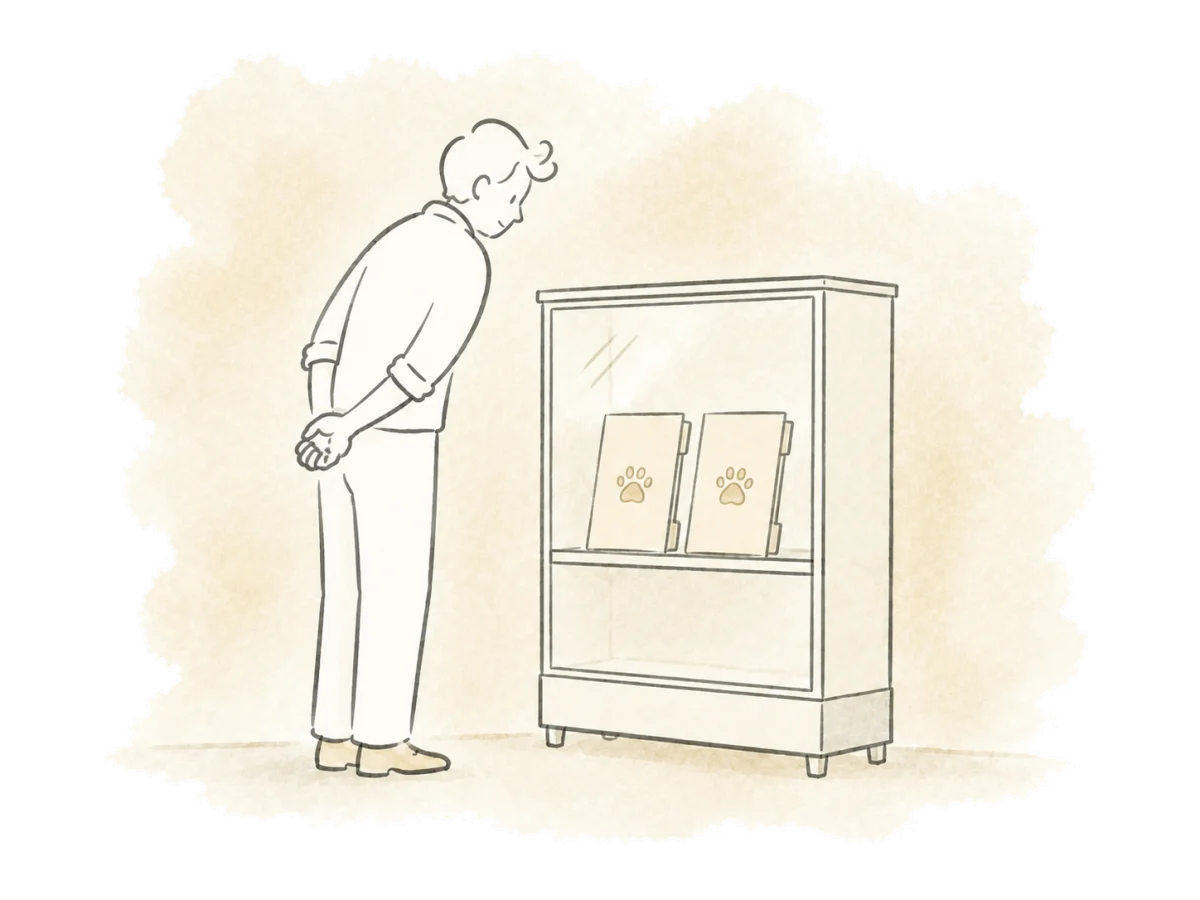 A visitor views records without changing them.
